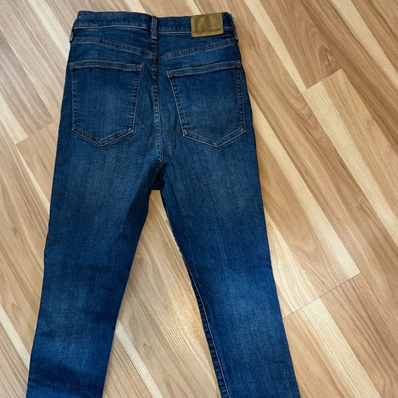 Worn once DENIM FORUM Lola high rise sz 30/30 inseam - Picture 2 of 5